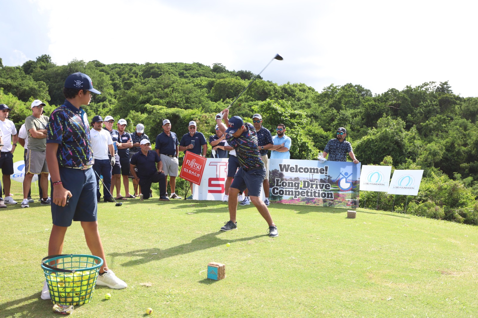 Competencia del longest drive